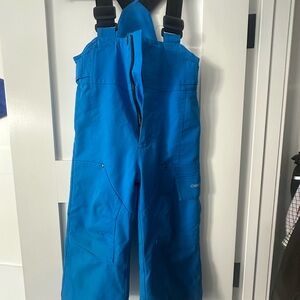 Obermeyer Vibrant Blue Snow Bib